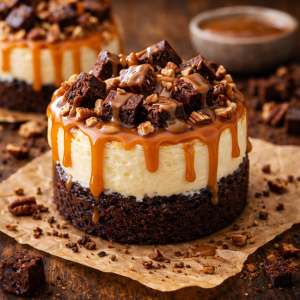 caramel-brownie-cheesecake-pastry