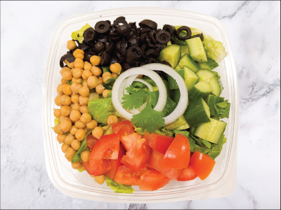 Chickpea Greek Salad