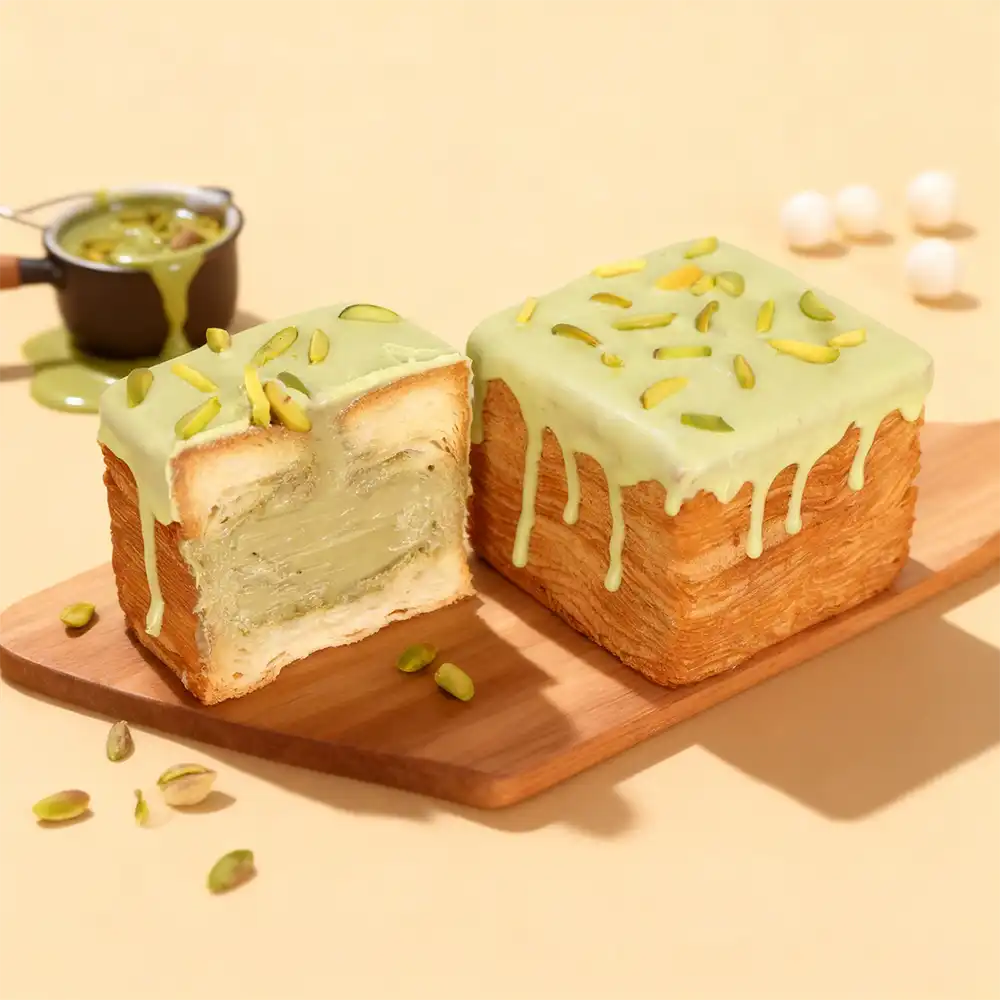 Cube Croissant Pistachio