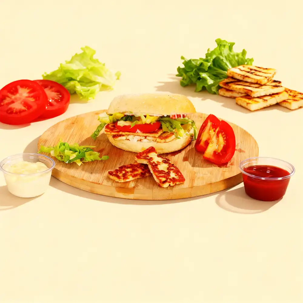 Grilled Halloumi Sandwich