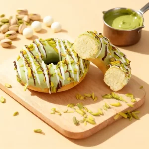 pistachio-donut