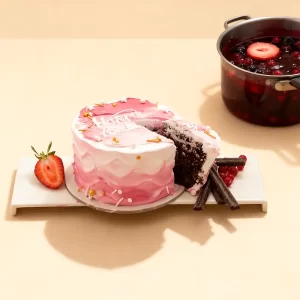 strawberry-cake