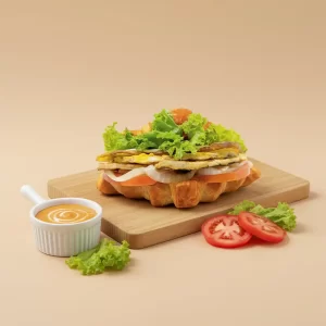 omlette-croissant-sandwich
