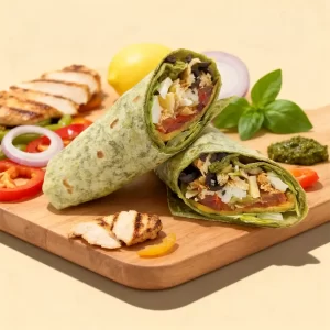 pesto-chicken-wrap