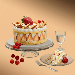 strawberry-bento-cake